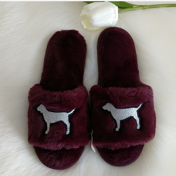 (Bundle)PINK VS ROBE XS/S + SLIPPERS (M 7-8) - Picture 4 of 5